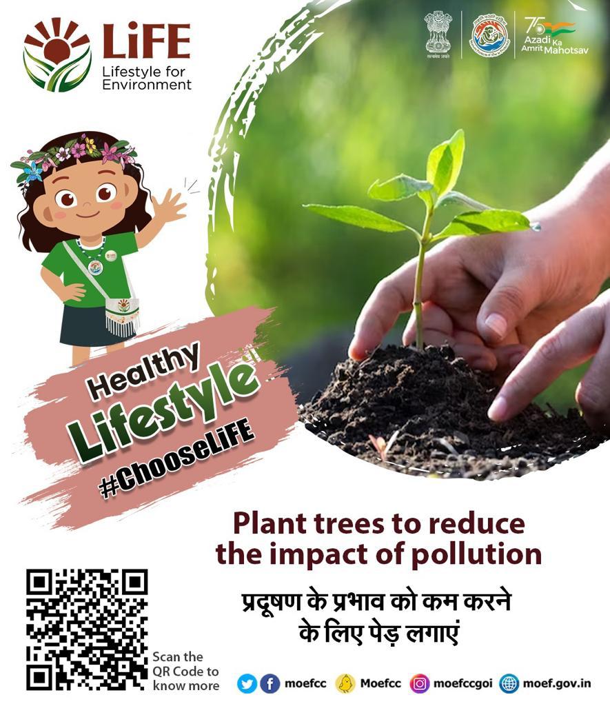 World Environment Day🌏 Plant trees to reduce the impact of pollution #WED2024 #MissionLiFE #RestoreOurEarth #WorldEnvironmentDay @SCRailwayIndia