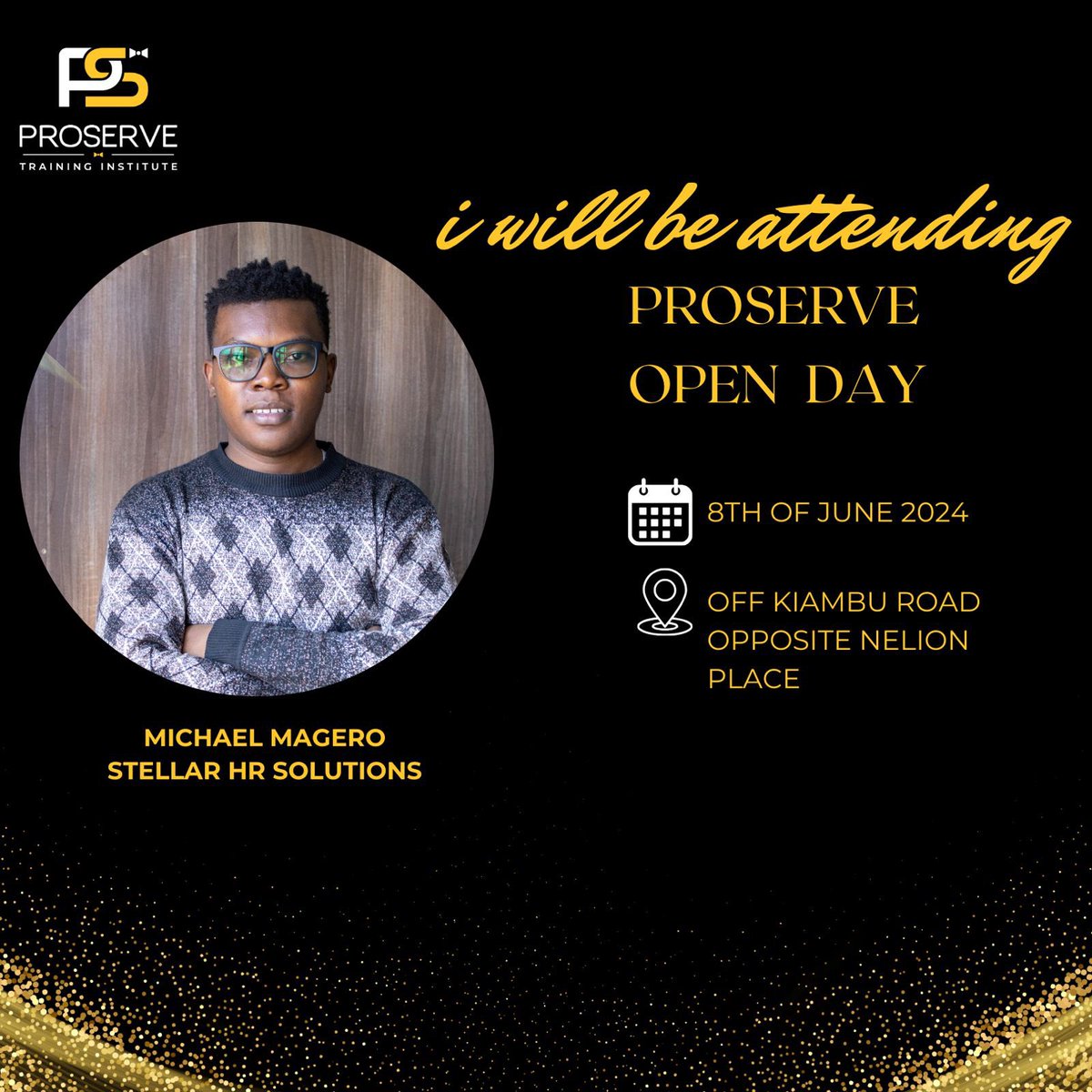 ProserveTI's tweet photo. We are having some amazing guests who will be attending the Proserve open day that is happening on the 8th of June 2024, this coming Saturday as from 10am.
Make sure you don’t miss out!
#proservetraininginstitute #hospitality #kenya #nairobi https://t.co/LiRrdzRmRU