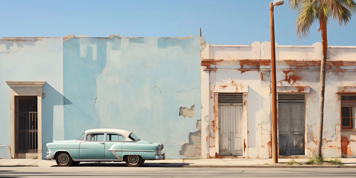 gallerux's tweet photo. GM 💛

'Vintage Street #1' by @screenmirage. 

15 AVAX https://t.co/8sw7Os9bXw