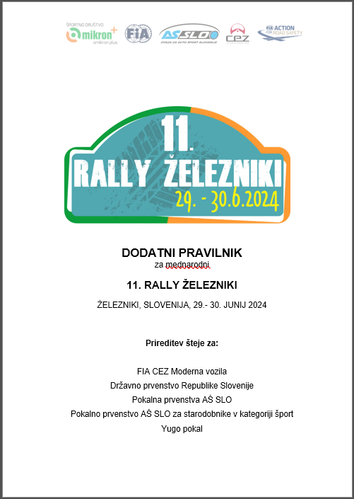 Omikron_Plus's tweet image. Na spletni strani rally.omikronplus.si smo objavili Dodatni pravilnik letošnje, 11. izvedbe #RallyŽelezniki 

Se vidimo na brzincih!!
