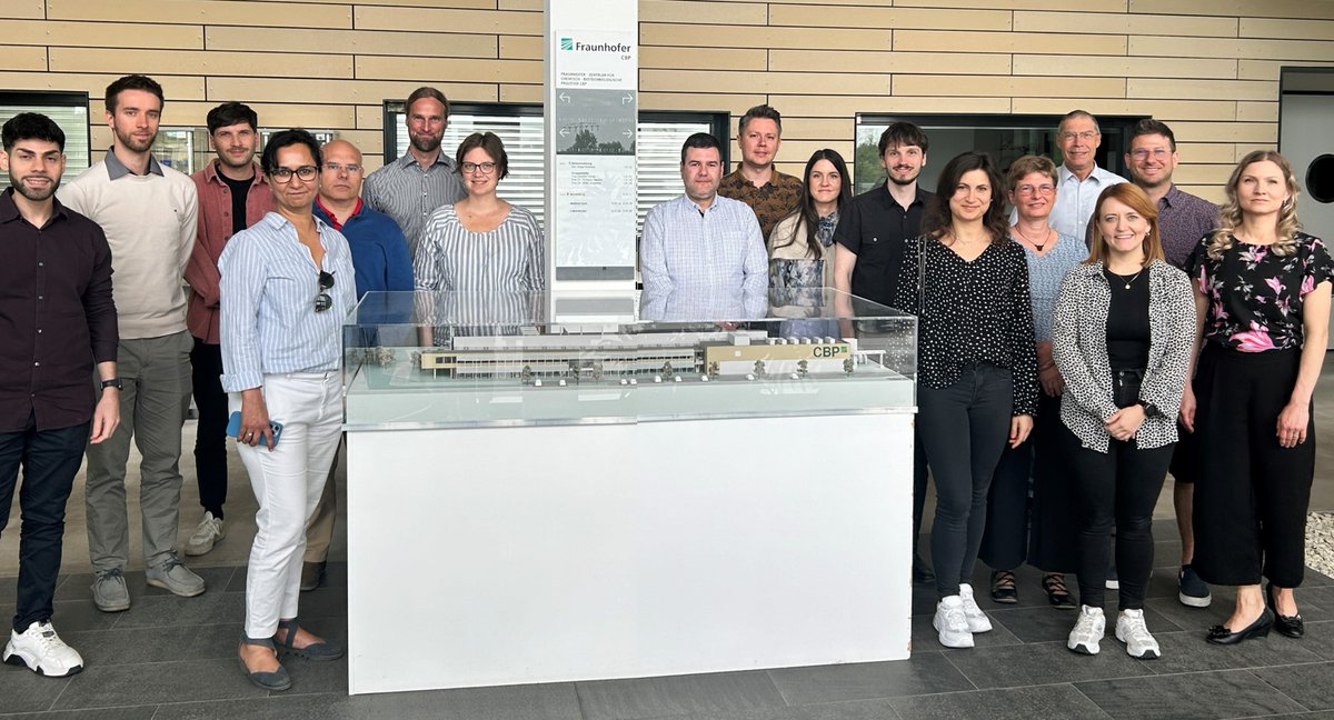 ifeu's tweet image. Final meeting of the EU #BioSPRINT project at the @Fraunhofer Centre for Chemical-Biotechnological Processes (CBP) in Leuna, where key results of the final project phase were presented. Thanks to all project partners for the great co-operation! 
©Karoline Wowra/DECHEMA e.V.