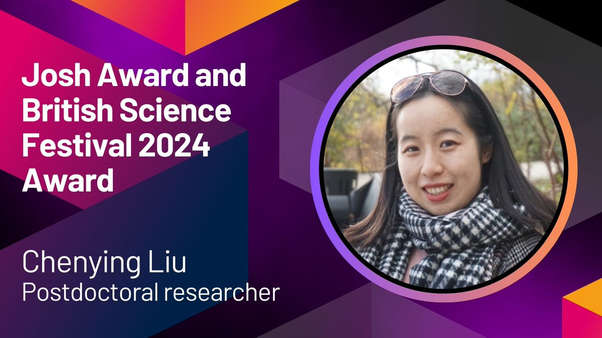 Congratulations to our Postdoctoral researcher <a href="/MorningChenying/">Chenying Liu</a> on winning the Josh Award <a href="/BIGchats/">BIG - STEM Communicators Network</a> and <a href="/BritishSciFest/">British Science Festival</a> 2024 award. The awards are a testament to her research and commitment to #PublicEngagement 👩‍🔬🏆👏<a href="/oxfordrobots/">Oxford Robotics Institute</a> @WiEOxford

Read more 👉🏻 eng.ox.ac.uk/news/chenying-…