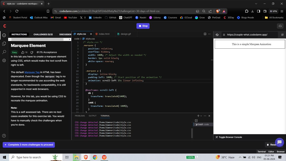 rohan_sh0808's tweet photo. 🎉Completed Day 25 of @codedamncom "30 Days of HTML & CSS Challenge"!
🧷Ready to level up my Web Dev skills!
📌GitHub: https://t.co/Rl7vwn15Vj
#HTML #CSS #CodingCommunity #Connect #WebDev #Follow #New #People #Tech #Challenge #Code #CodeDamn https://t.co/NYVrBtIik2