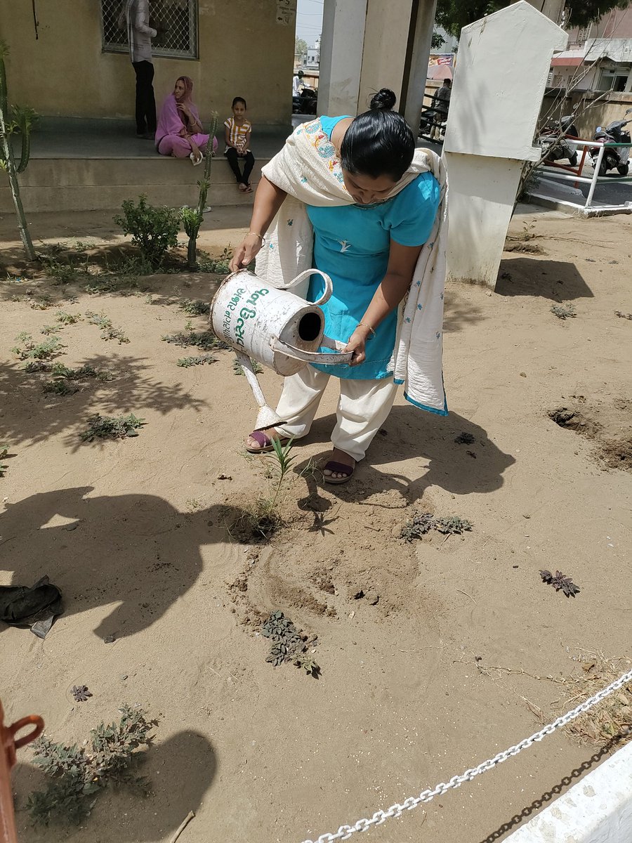 સ્વચ્છતા પખવાડીયા દરમ્યાન નિર્મળ ગુજરાત ૨.૦ હેઠળ "સ્વચ્છતા પખવાડીયા"ની ઉજવણીના ભાગરૂપે તા.૦૫/૦૬/૨૦૨૪નાં અંજાર નગરપાલિકા મા વૃક્ષા રોપણ કરવામાં આવેલ. #SwachhSurvekshan2024 #NirmalGujarat #SwachhBharat 
#workenvironment
<a href="/sbmugujarat/">Swachh Bharat Mission Urban - Gujarat</a>
 <a href="/RajkotRegional/">RCM Rajkot Zone</a>