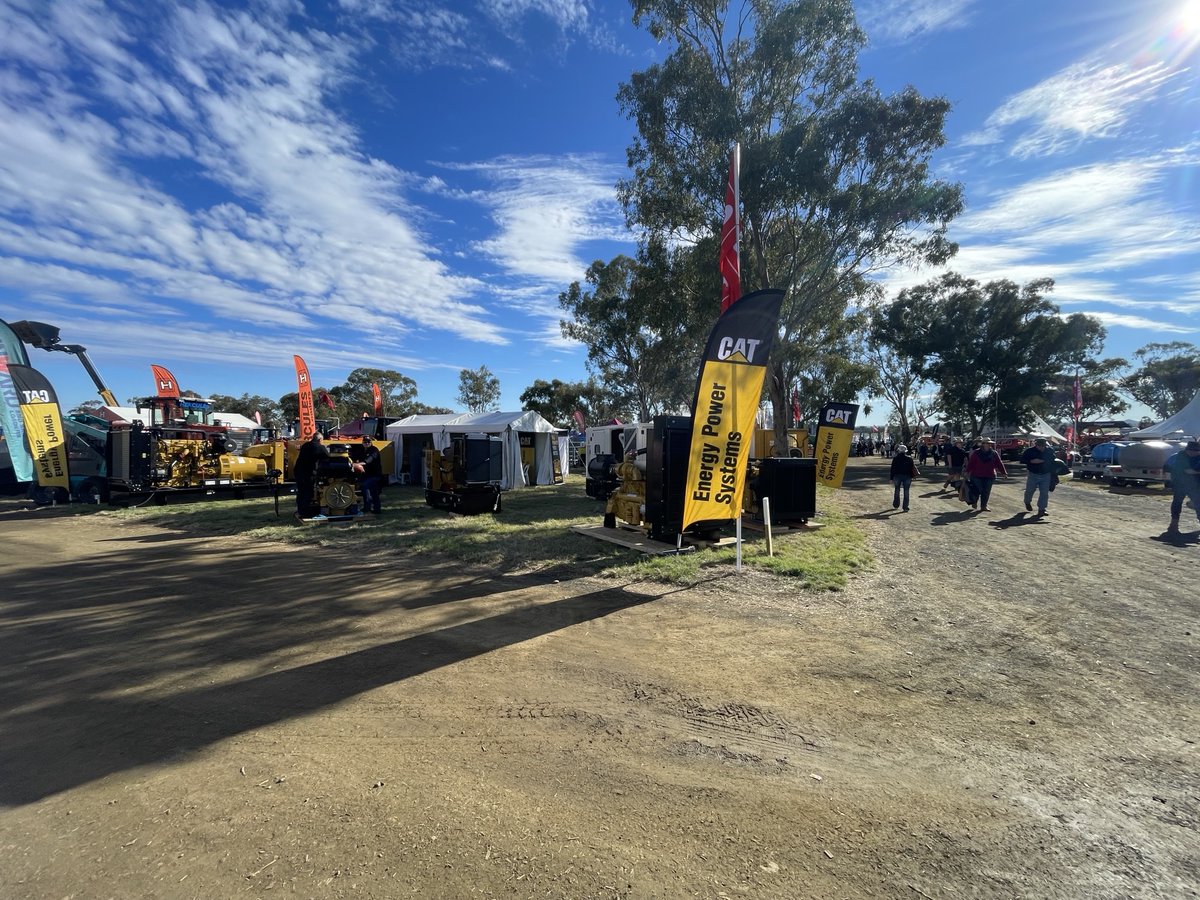Come by our stand K29 at   Queensland and meet our team! Just one day left to explore the latest in engines and Caterpillar technology. Don't miss out. #FarmFest2024 #Agriculture #Engines #Caterpillar #ThePowerYouNeed