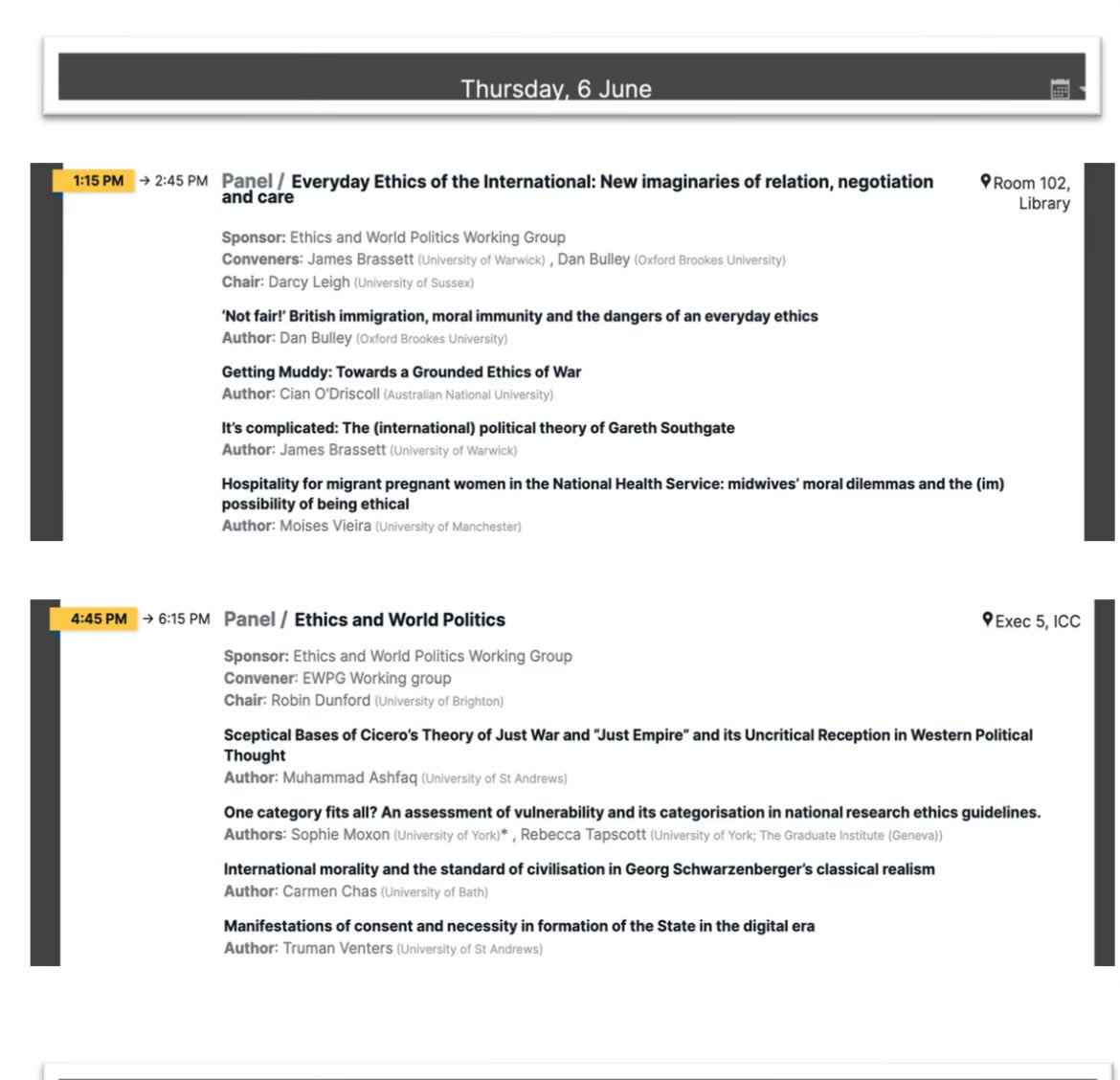 BISA Ethics tweet media