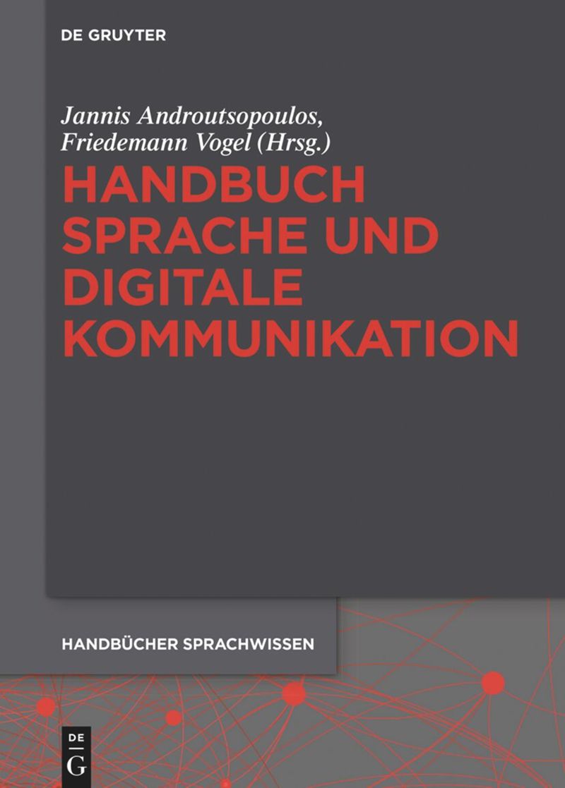 Friedemann Vogel (@vogelfriedemann) on Twitter photo Neu erschienen:
"Handbuch Sprache und Digitale Kommunikation"
in der Reihe #HSW bei deGruyter.
degruyter.com/document/doi/1…
- Danke Dir, lieber Jannis <a href="/Jann1s/">Jannis Androutsopoulos</a>, für die tolle Zusammenarbeit, und Danke an alle Beitragenden, die dieses Projekt so engagiert zu Papier gebracht haben! Neu erschienen:
"Handbuch Sprache und Digitale Kommunikation"
in der Reihe #HSW bei deGruyter.
degruyter.com/document/doi/1…
- Danke Dir, lieber Jannis <a href="/Jann1s/">Jannis Androutsopoulos</a>, für die tolle Zusammenarbeit, und Danke an alle Beitragenden, die dieses Projekt so engagiert zu Papier gebracht haben!