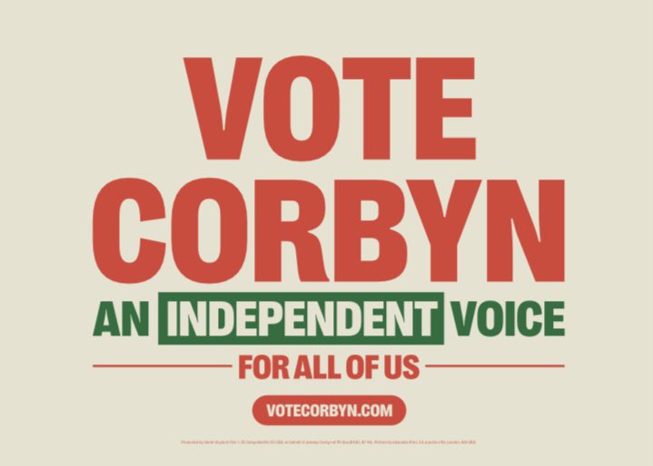 In Islington North, we have always stood by our principles of equality, democracy and peace.

These principles are needed now, more than ever.

That is why I am standing as an independent candidate. Join our people-powered campaign at votecorbyn.com