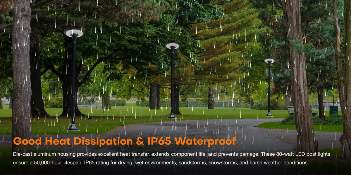 GraceLighting's tweet photo. The Grace Lighting LED Post Top NYX offers superior energy efficiency and quality of light. A versatile lighting solution designed to meet your outdoor lighting needs. Ultra-bright &amp; bill Saving, and great heat dissipation. IP65. 
👉info@gracelighting.net
#ledlight #gracelighting https://t.co/aXzz55dYFQ