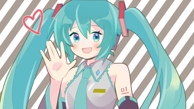 「初音ミク 笑い」の画像/イラスト/ファンアート(新着)