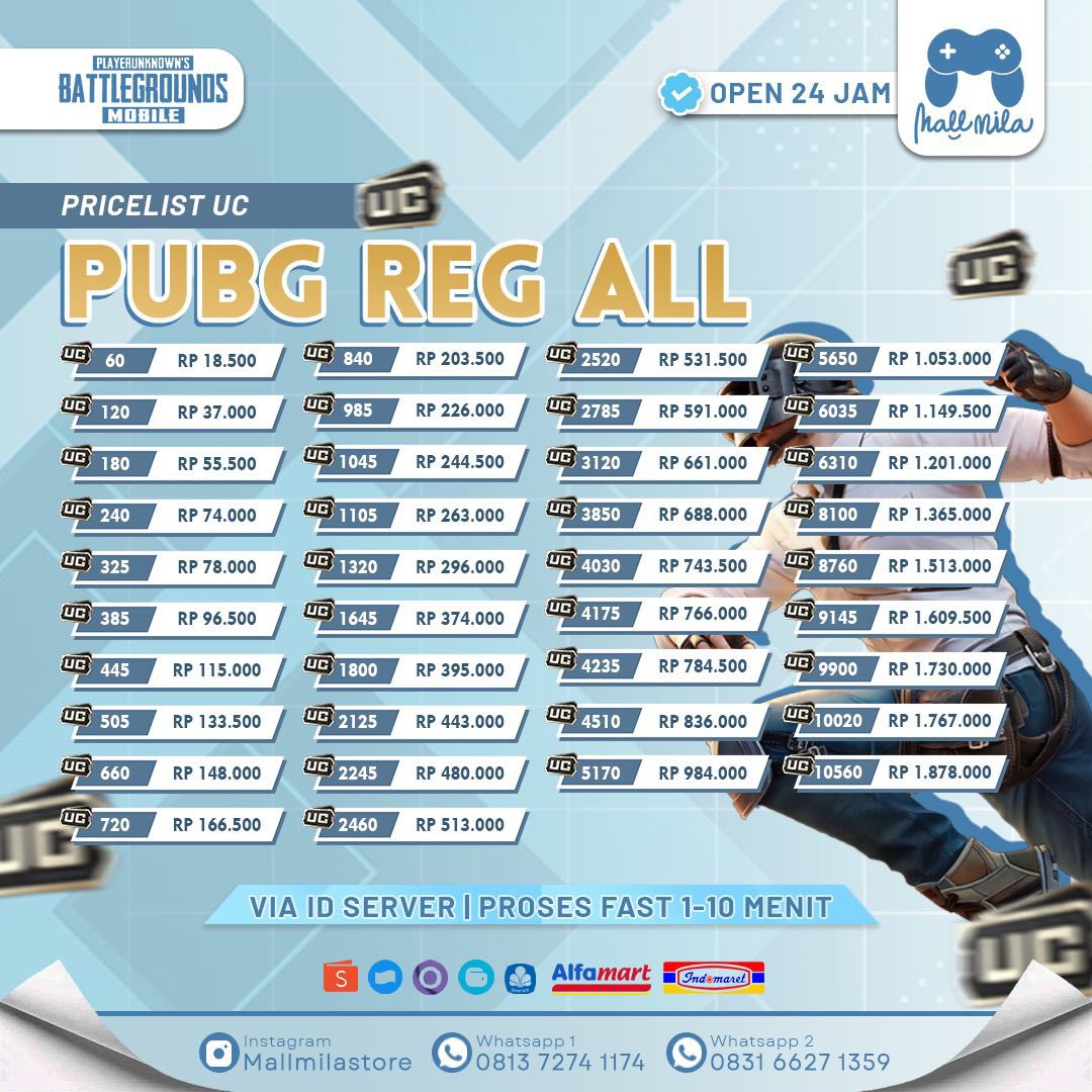 bicitbged's tweet photo. Topup all game , apk prem , kebsos 
- Mallmilastore Since 2019 - 
https://t.co/dPWA8AVl2G
  Open Reseller ❣️ 
📌TOPUP PUBG MOBILE INDO/GLOBAL
📌 TOPUP MOBILE LEGEND 
📌 TOPUP FREEFIRE 

Firsthand , proses cepat legal ❤️💯
#resellertopupgame #topup #pubg #reseller https://t.co/j27DZmbQeK