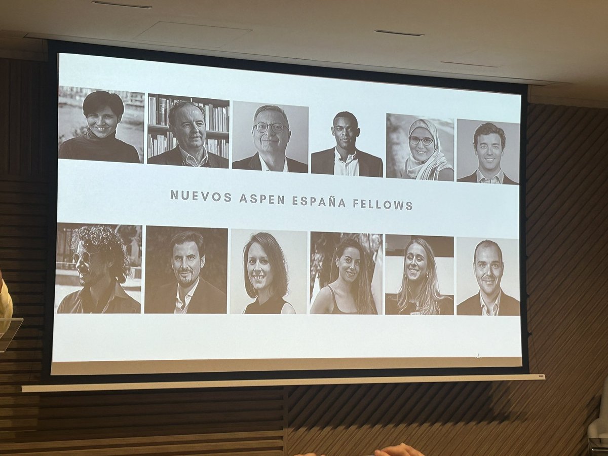 Enhorabuena a los nuevos <a href="/AspenSpain/">Aspen Institute España</a> fellows que tenemos en común la creencia y el apoyo al liderazgo, a los valores, al humanismo y a la apertura al diálogo