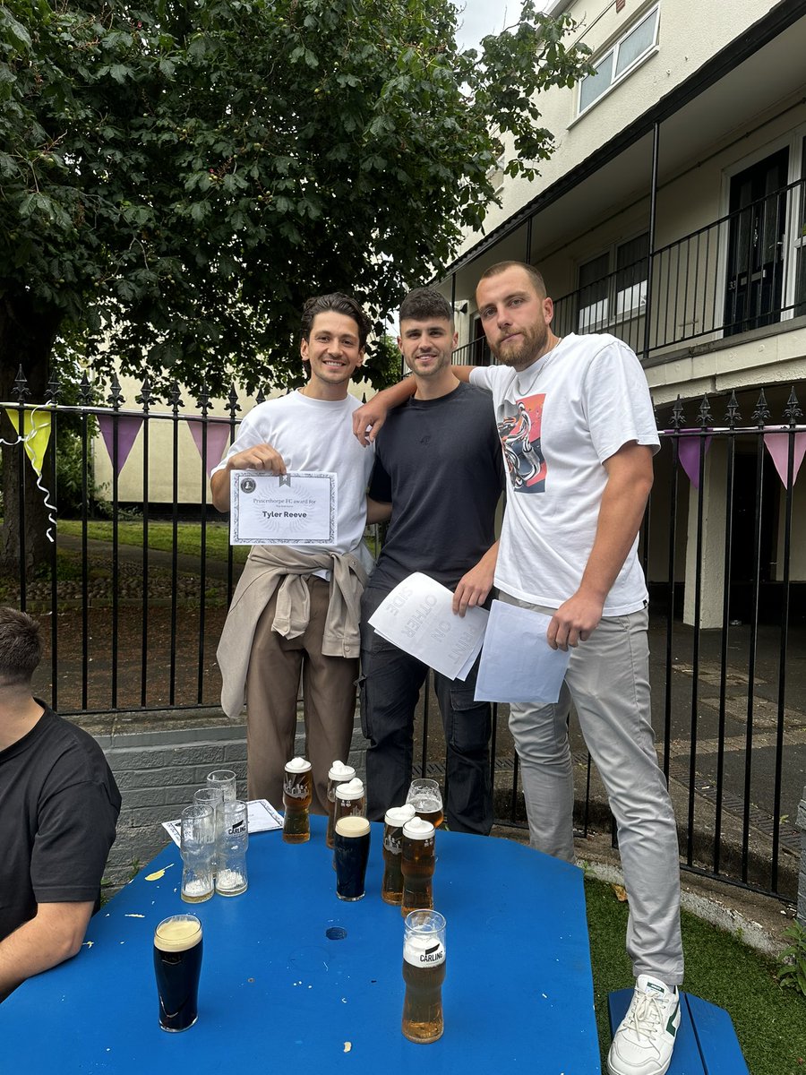 Top Goalscorer. 

Tyler Reeve: you normally find this little leprechaun in CM selling dreams but he has found himself as top goalscorer. 

We spoke to him and he added: “I’d like a striker to be putting the ball in the net. That’s our aim, to get a striker in the club.”