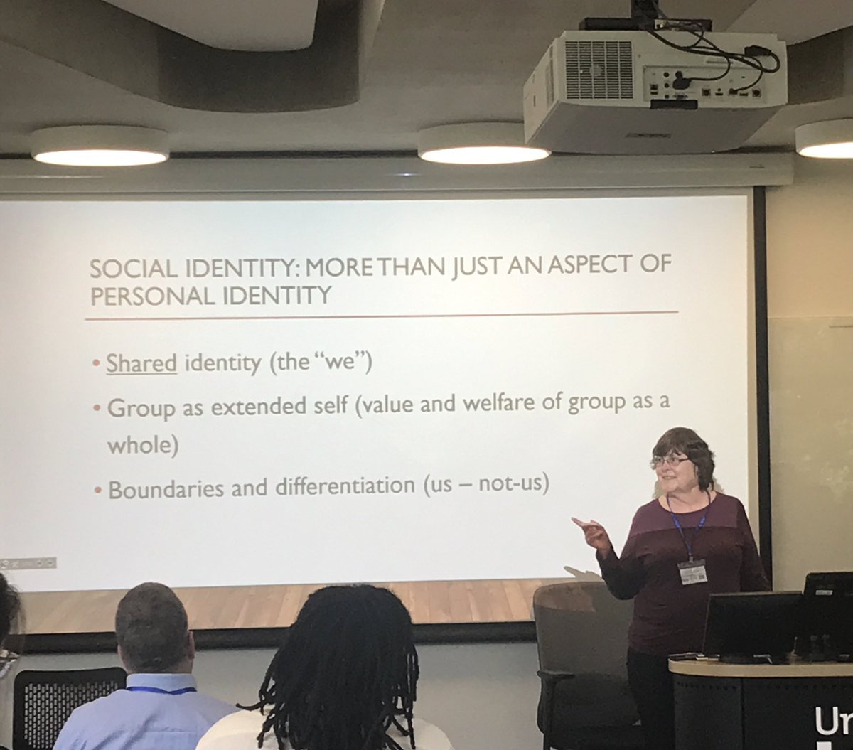 Kicking off the Social Identity Meeting  at <a href="/UniKent/">University of Kent</a> with the one and only Prof. Marilynn Brewer! #sims2024