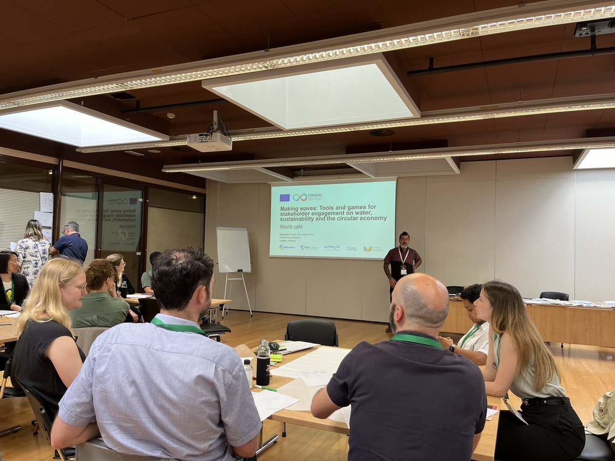 The #CIRSEAU cluster has successfully started our pre-conference „Making waves“ 🌊 at #Ecsite2024!

#water #stakeholderengagement