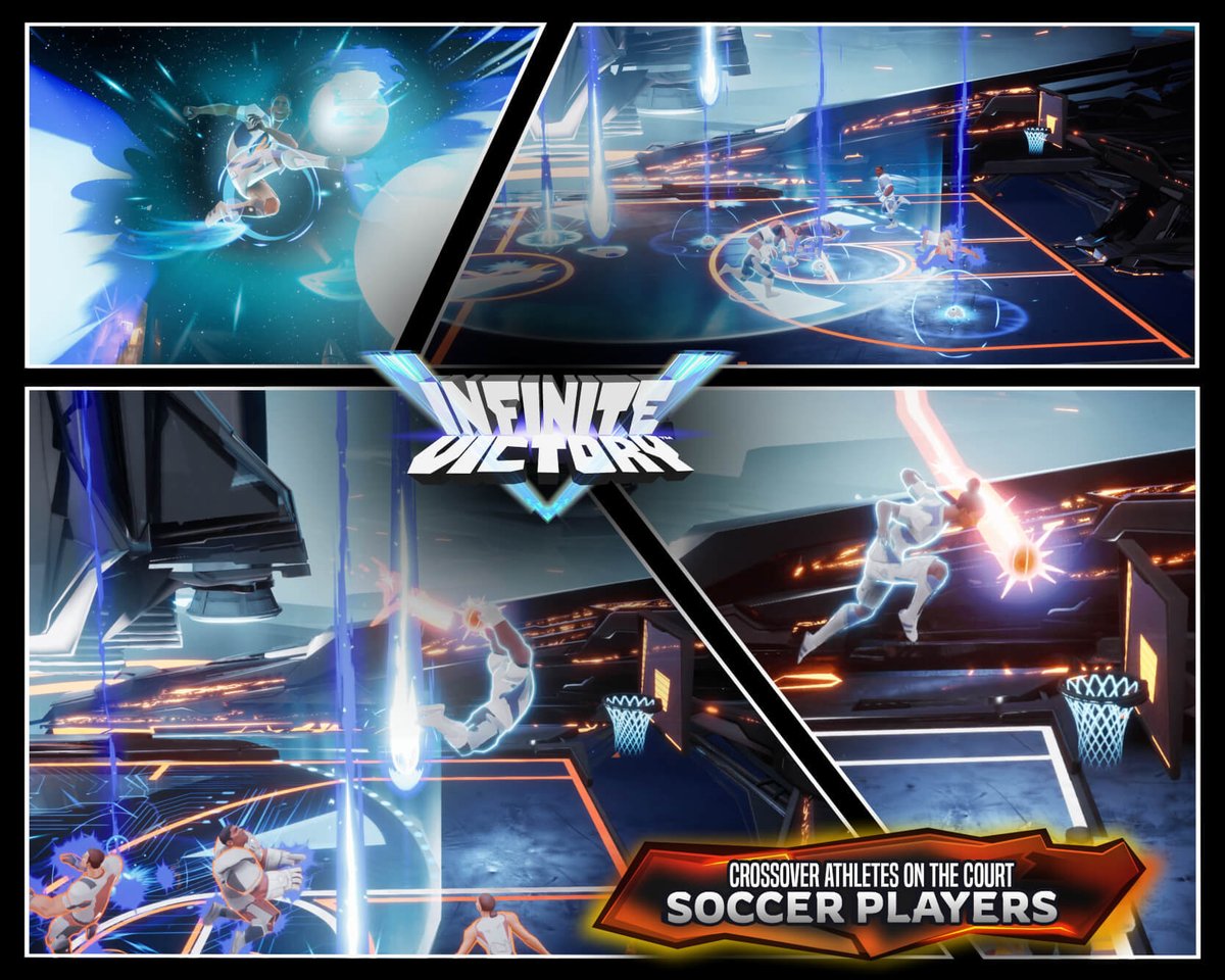 Infinite Victory adds a whole new dimension to basketball, with its thrilling fusion of sports in the court!

Don't miss this GOAL-den opportunity to pre-register and secure your spot in the game today!👇
infinitevictory.harbor.gg/prereg/login