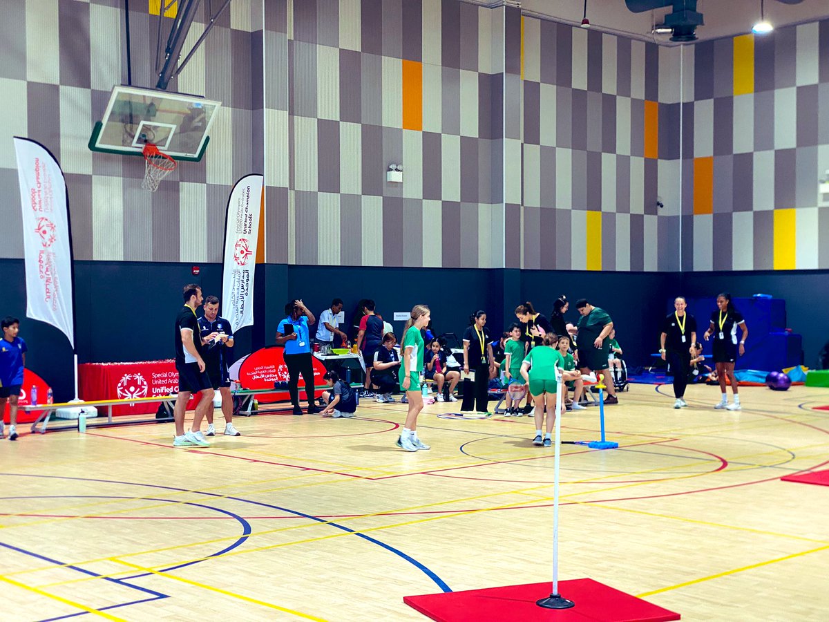 ArborPrimary's tweet photo. What an honour🥹- to host #beunified Rounders🏏 Competition for the #UAE🇦🇪. What a special day❤️ for everyone & instills @ArborDubai💚 with pride to have the chance to be a part of this! Being an #inclusive🥰 school is who we are & ensure we remain #enoughforallforever💚! 🙏🏼🌿🏆 https://t.co/nUQOlZMC3g