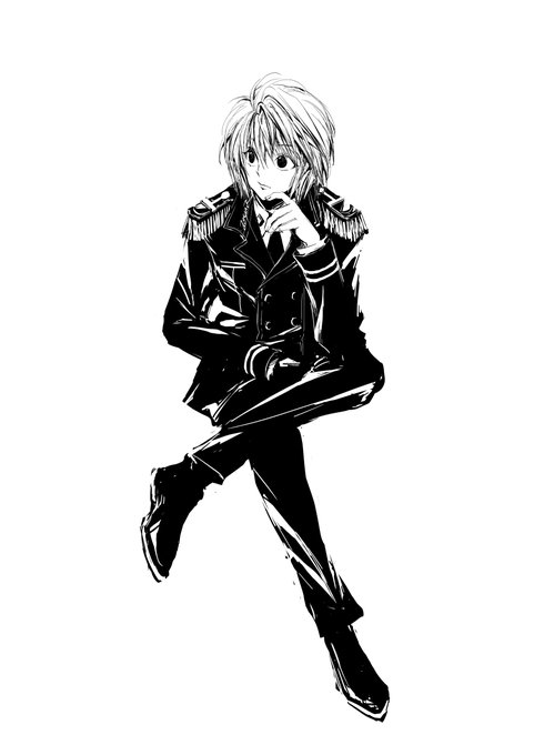 「epaulettes full body」 illustration images(Latest)