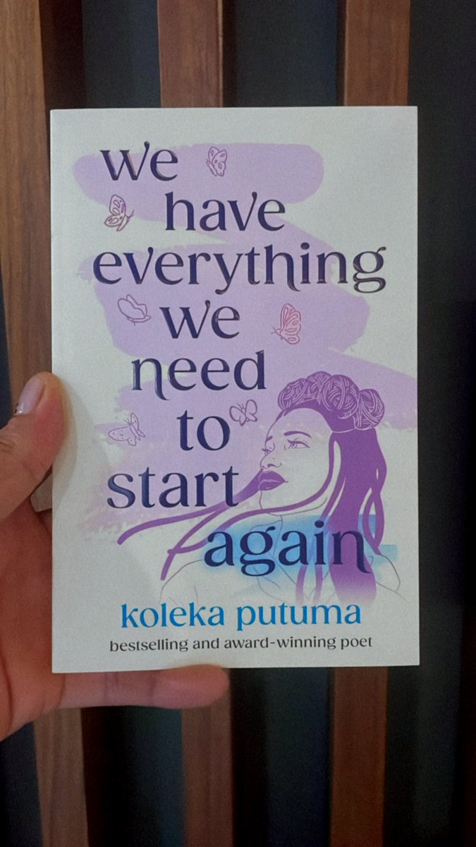 New book alert 🚨

Genre: Poetry. Purchase via WhatsApp 0658088341.