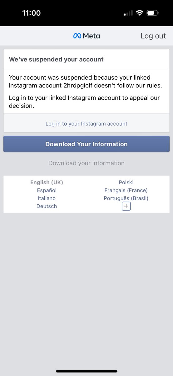lincarruthers's tweet photo. @facebook @meta @instagram my account has been suspended and I can’t appeal. Please help I have lots of photos /memories of my late husband. I don’t know who the account mentioned below is and believe I have been hacked. I’ve had no email to tell me this was happening 😞 https://t.co/Q89iQ71UJM
