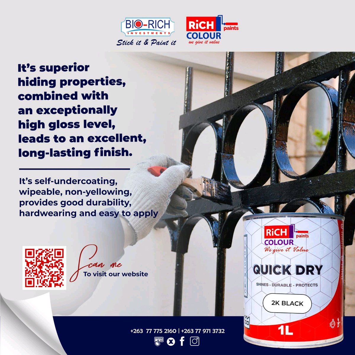 biorichpaints's tweet photo. Every painter's partner.  Can you share some pictures of where you have used it.... What was the experience like

#Wednesdaypick https://t.co/r6yZTBVdFM