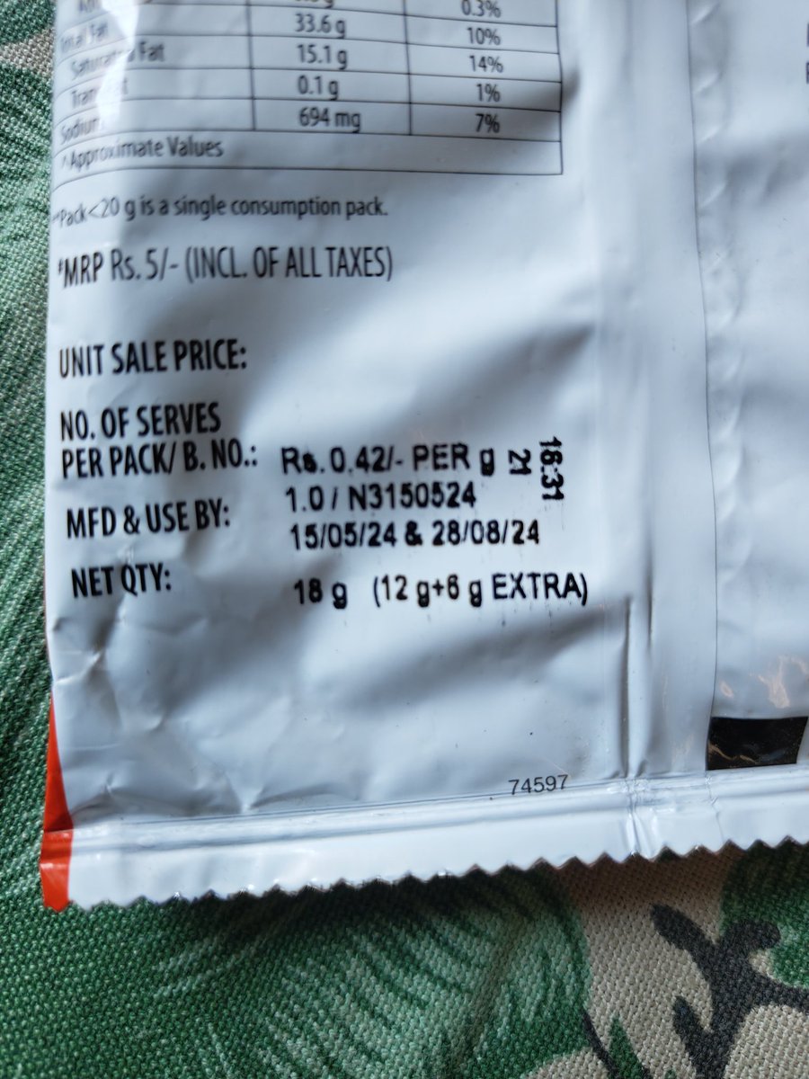 ToniRocking's tweet photo. @PepsiCoCaresin why there is so less amount of kurkure. https://t.co/uPCVmiwLBZ