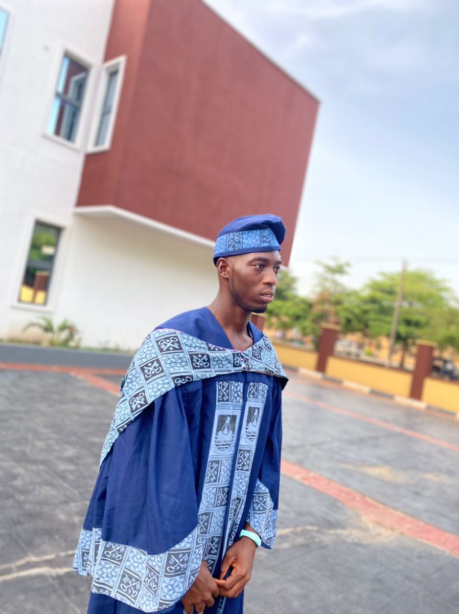 AdonisTee01's tweet photo. It been God and it will always be God!
I'm officially a graduate at Lagos State University (class of '23). Greater heights by the grace of God, 🙏 ❤️.
Idowu, Taiwo Adewale (Adonis, 🙇♂️❤️🙌).
B. A. (ED) English Education.
#27THLASUCONVOCATION https://t.co/jxOZGKQhvX