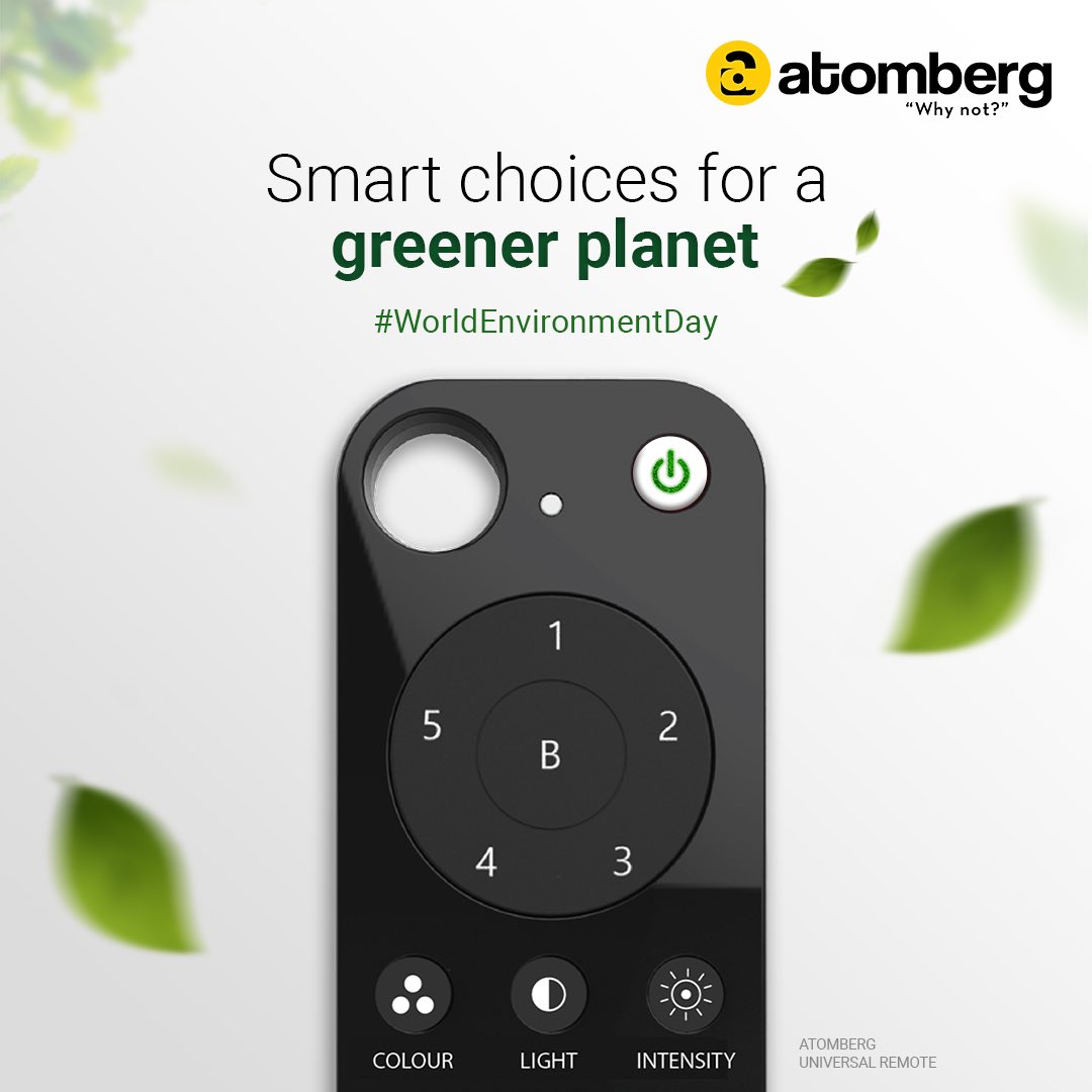 atomberg_tech's tweet photo. Celebrate #WorldEnvironmentDay by making smarter, green choices!ππ
#AtombergSmartFan #Atomberg #WhyNot https://t.co/kzN0OMgJUV