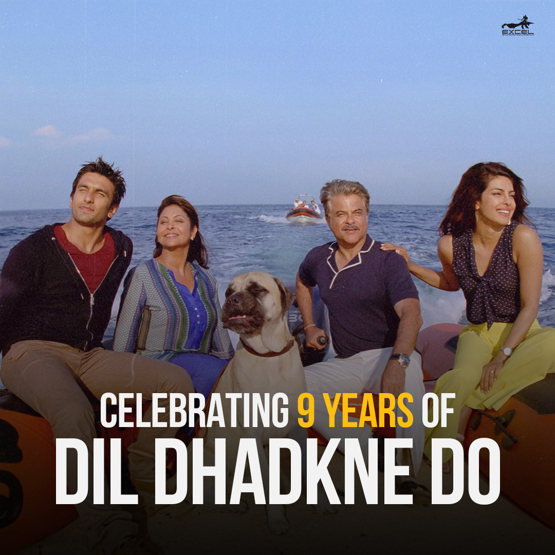 FarOutAkhtar's tweet photo. 9 years of #DilDhadakneDo

@anilskapoor @priyankachopra @ranveersingh @AnushkaSharma @vikrantmassey @kagtireema @ritesh_sid @J10Kassim @vishalrr @tigerbabyfilms @ErosNow @JungleePictures @TSeries @excelmovies https://t.co/8aOVV9jaP9