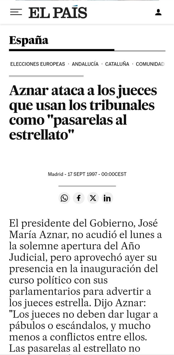 Pedro Sánchez, un Presidente del gobierno arremetiendo contra los jueces... 😏