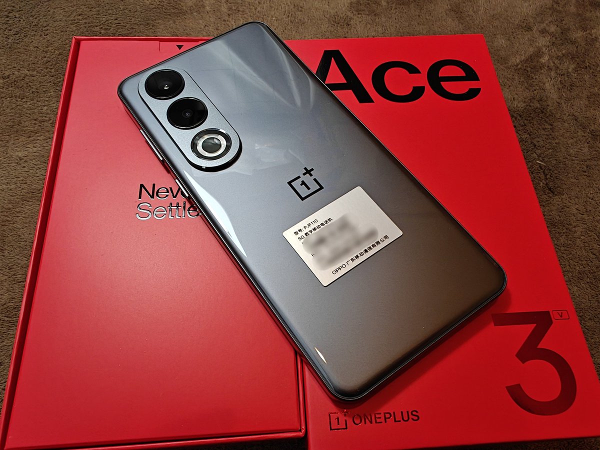 08_YZF_R1's tweet image. 配達予定教えてもらえます？って電話したらいつ出られるかわかりません！言われたので営業所止めしてもらって受け取ってきた

#OnePlus #Ace3V #PJF110