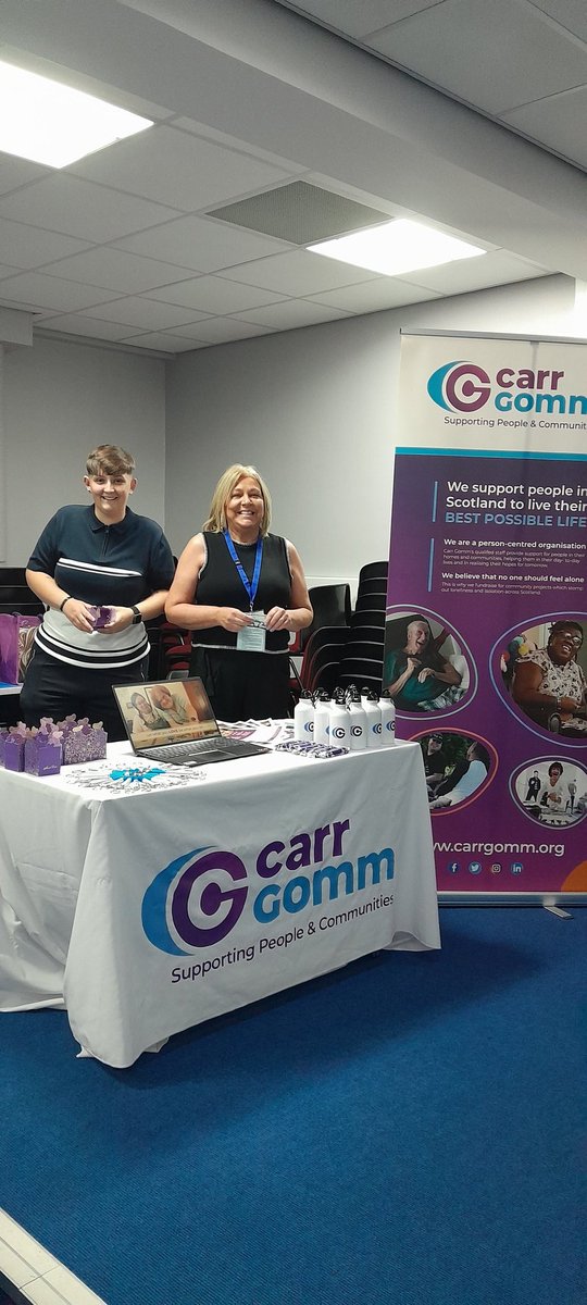 Team Stirling is all set for the @BannockburnHigh Health Sector careers fair. 🎓 Let's go! 
#socialcare