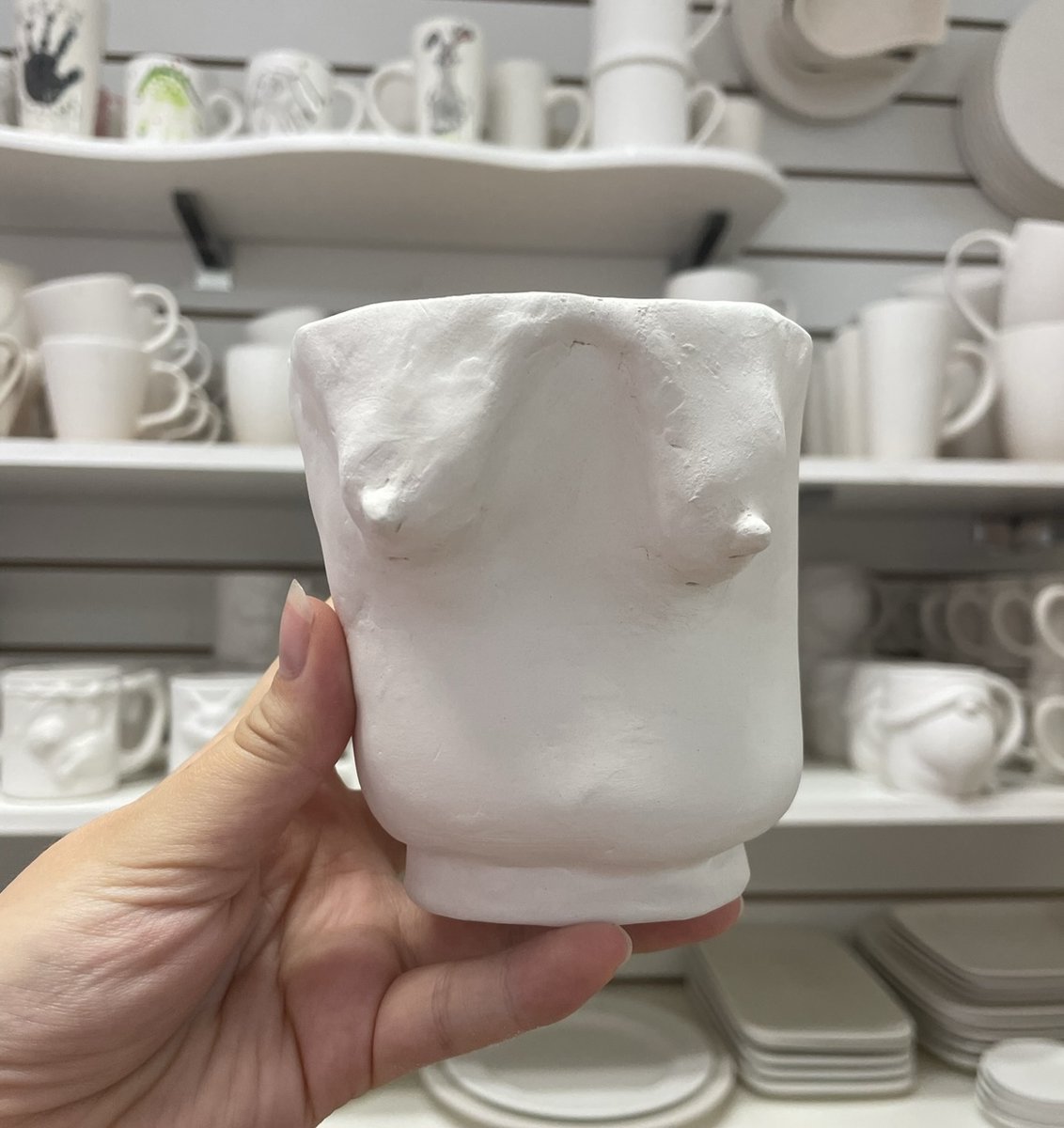 MyCraftyMonkey's tweet image. Get hands-on and creative with our upcoming handbuilding with clay class on 9th June! 🎨✨ Join us for a fun, instructor-led session where you’ll learn how to craft your very own unique boob pot. Perfect for beginners, we embrace the wobbly and wonky #ceramicworkshop
