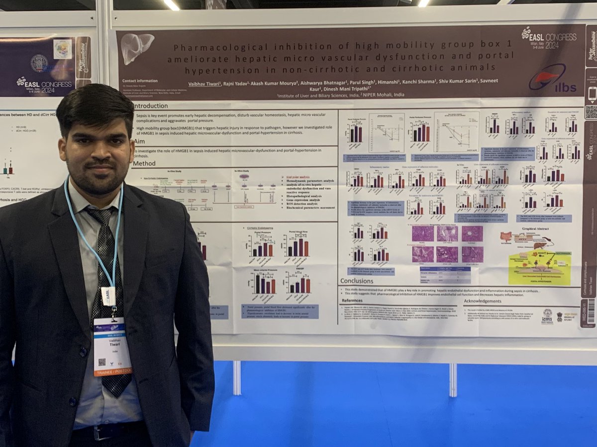 Dinesh M Tripathi (@dineshmtripathi) on Twitter photo Attending EASL Congress 2024….Proud moments when team flourishes and wins laurels!!! Kudos Best poster award!! <a href="/__rajniii_/">Rajni Yadav</a> <a href="/EASLedu/">EASL Education</a> <a href="/ILBS_India/">ILBS_University</a> <a href="/savykaur3/">savykaur</a> Attending EASL Congress 2024….Proud moments when team flourishes and wins laurels!!! Kudos Best poster award!! <a href="/__rajniii_/">Rajni Yadav</a> <a href="/EASLedu/">EASL Education</a> <a href="/ILBS_India/">ILBS_University</a> <a href="/savykaur3/">savykaur</a>