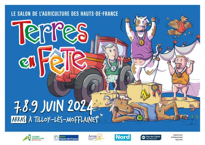 Retrouvez #OCAPIAT au salon Terres en Fête du 7 au 9 juin 2024 sur le stand n°3 secteur OPA 1. 
Terres en Fête est le premier salon agricole au nord de Paris. C’est le rendez-vous agricole des Hauts-de-France ! 🚜🧑‍🌾
Plus d'infos ici : terres-en-fete.com