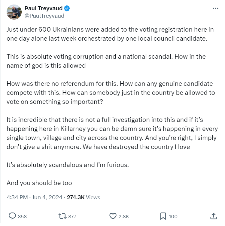 One of the dumbest tweets I've seen this week.

The comments underneath it are somehow even dumber.

I would suggest restaurant guy do some basic research, before talking utter nonsense, but I doubt he would risk talking sense.

A few facts to try counter this shite. /1