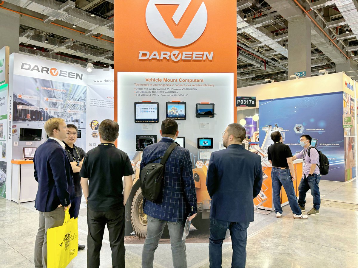DarveenTechnol2's tweet photo. At this exhibition, Darveen is showcasing a wide range of products including rugged tablets, industrial computers, vehicle mount computers, industrial panel pc, medical panel pc, and embedded computers. 
 
#DarveenEvents #Computex2024 #Ruggedtablets #Embeddedcomputers #IPC https://t.co/PM1oSB2sMN