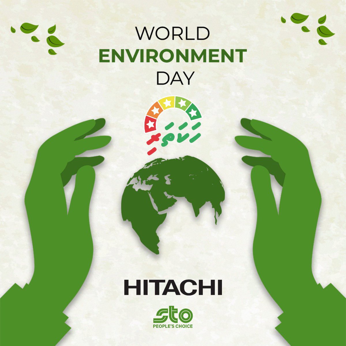 stopcmv's tweet photo. This year, STO Peoples Choice is celebrating world Environment Day with Hitachi Hakathari energy saving products! 

Embrace sustainability today for a brighter tomorrow 🌱🌏

#worldenvironmentday #sto #stopeopleschoice https://t.co/Dk7ydZI7qO