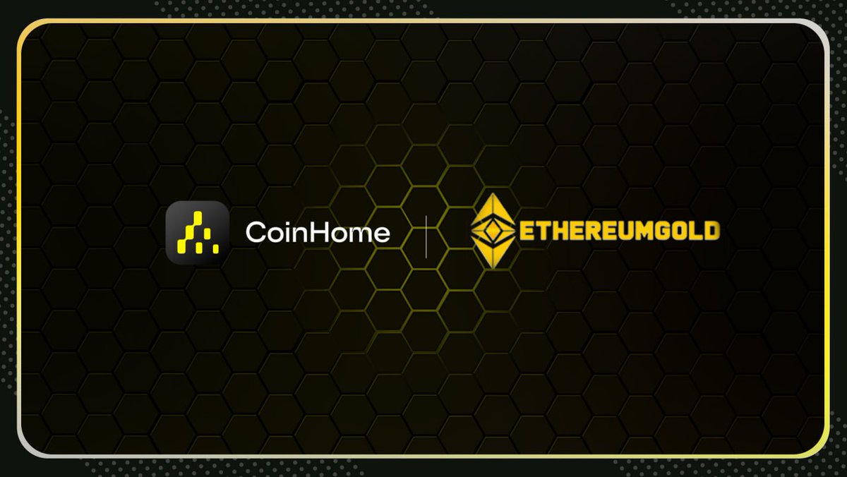 CoinHomePro's tweet photo. 🥳Meet our new partner @EthereumGold_!
🎮#ETHG is an independent public chain network, compatible with all #EVM wallet addresses! Add the ETHG Network to your wallet and get ready to dive deeper into the #ETHG ecosystem!
Stay tuned for more👀
#CoinHome #crypto #partnership https://t.co/l26tyWo6jF