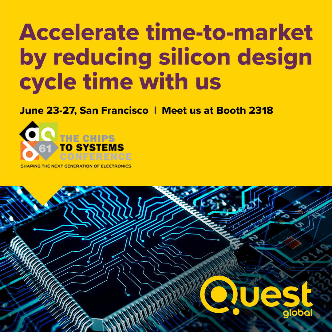 Quest_Global's tweet image. Meet us at #DAC2024! Connect with our leaders and technology experts to experience the future of silicon engineering and digital transformation with Quest Global.

lnkd.in/gNdfPkgT 

#SiliconEngineering #QuestGlobal
