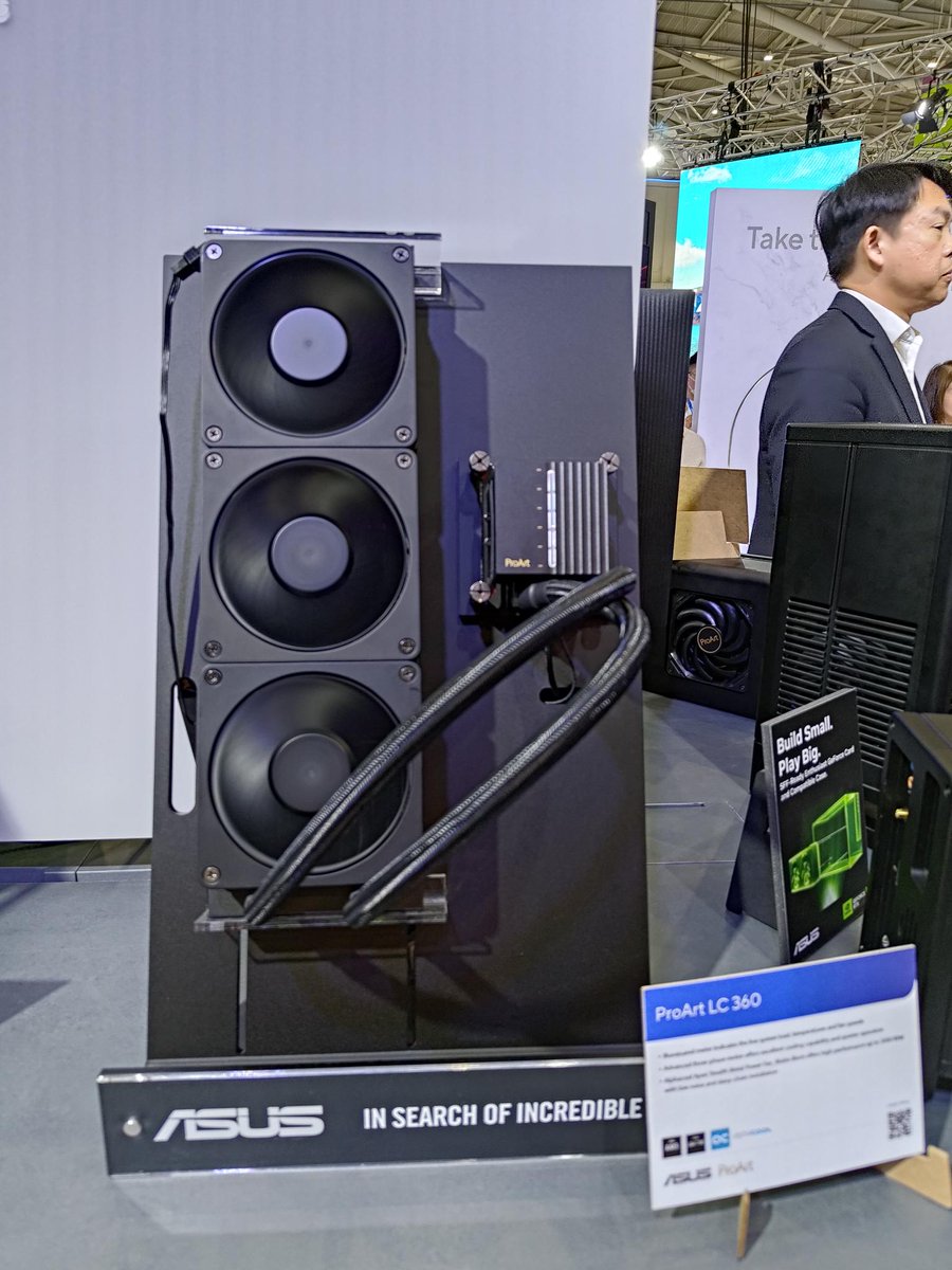 Computex2024 CPUクーラーにProArt LC 360が仲間入り！ 今まではProArt