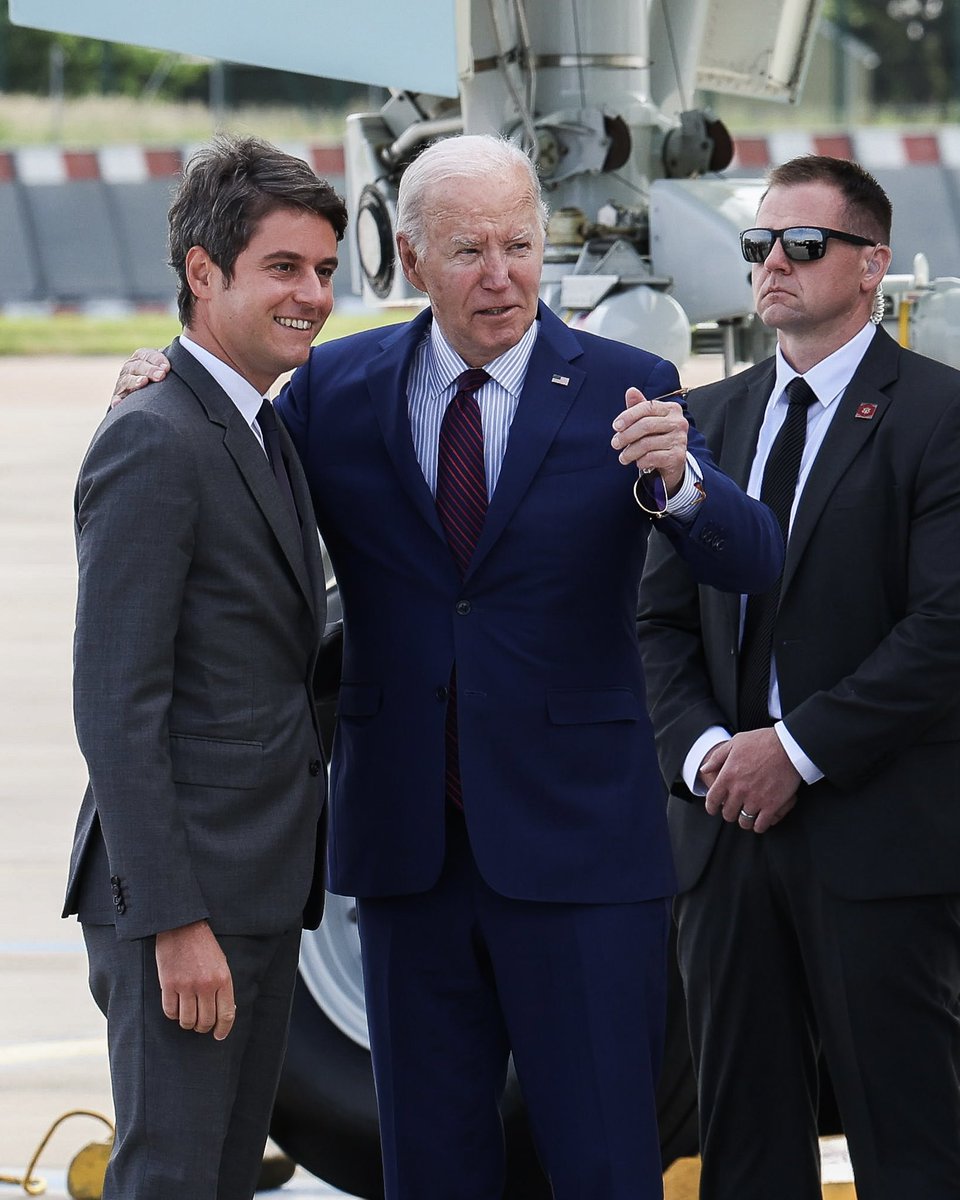 President Biden, welcome to France. 🇫🇷🇺🇸