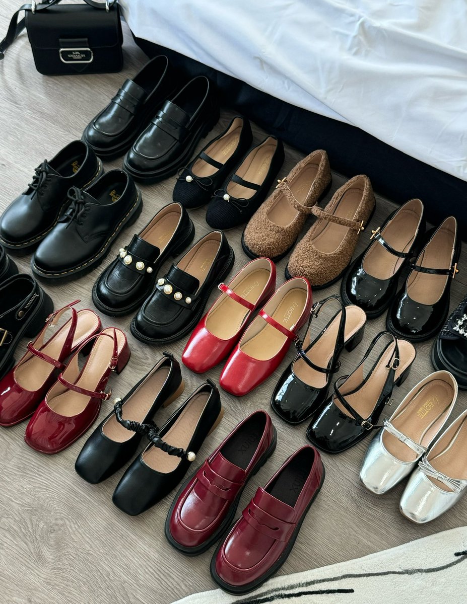 yoxrgravity's tweet image. รองเท้าสวย = แต่งตัวสนุกขึ้น 300% มารวม รัดส้น, marry jane &amp;amp; loafer ที่เราใส่ให้นะคะ เผื่อใครจะช่วงกด 6.6 🌟🐈‍⬛🥤(ฉบับอัพเดท)