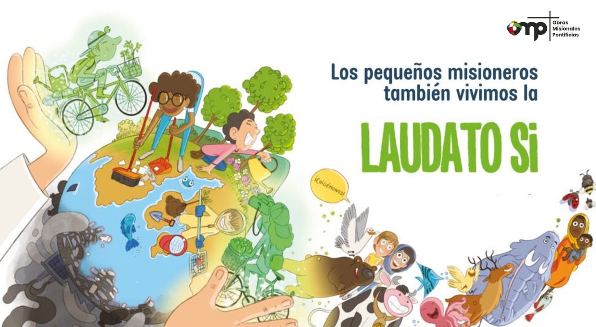 ¿Cómo podemos vivir este Día Mundial del Medio Ambiente con los pequeños misioneros? 👧🏻👦🏽 Tenemos la oportunidad de enseñarles cómo cuidar la "casa común" de la que habla el Papa Francisco 🌍 Por eso, te dejamos el número de la #RevistaGesto que dedicamos a acercar a los niños la