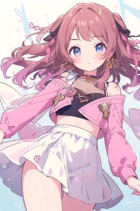 花海咲季 02(AIイラスト) 