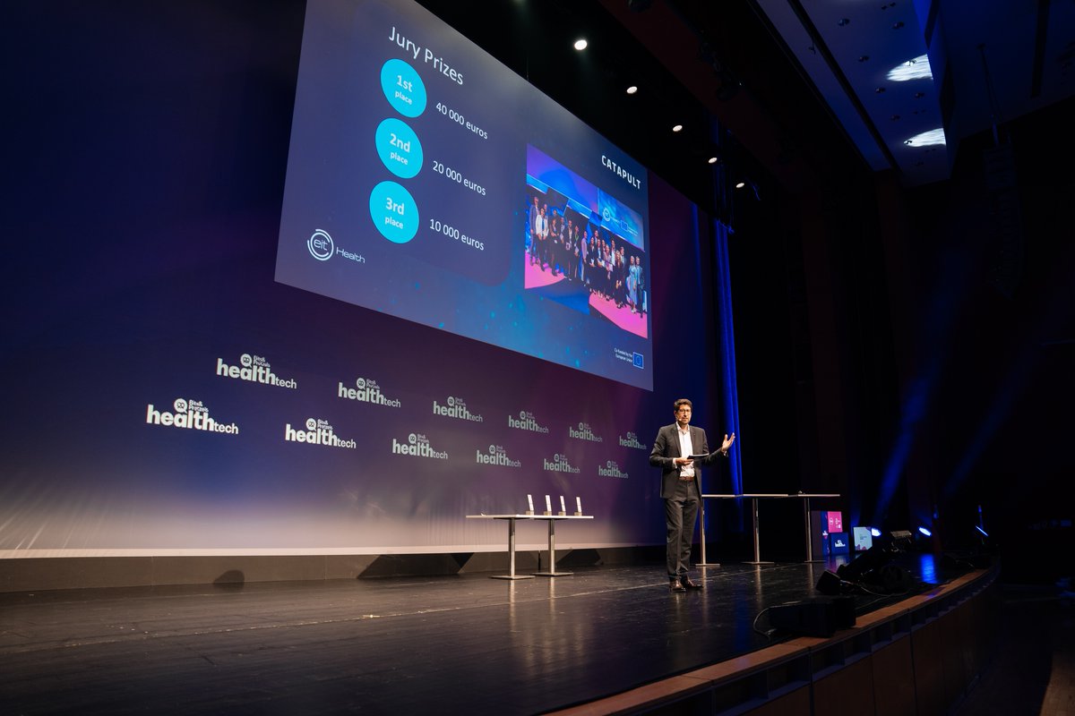 EIT Health (@eithealth) on Twitter photo Are you at <a href="/bitsHealthTech/">health.tech conference</a> event? 👀🥨
Don't walk, run to the plenary stage at 10:30 am CET to support your favourite healthcare start-up pitch at the Catapult Finals. 🏃💨
#HT24 #eithcatapult Are you at <a href="/bitsHealthTech/">health.tech conference</a> event? 👀🥨
Don't walk, run to the plenary stage at 10:30 am CET to support your favourite healthcare start-up pitch at the Catapult Finals. 🏃💨
#HT24 #eithcatapult