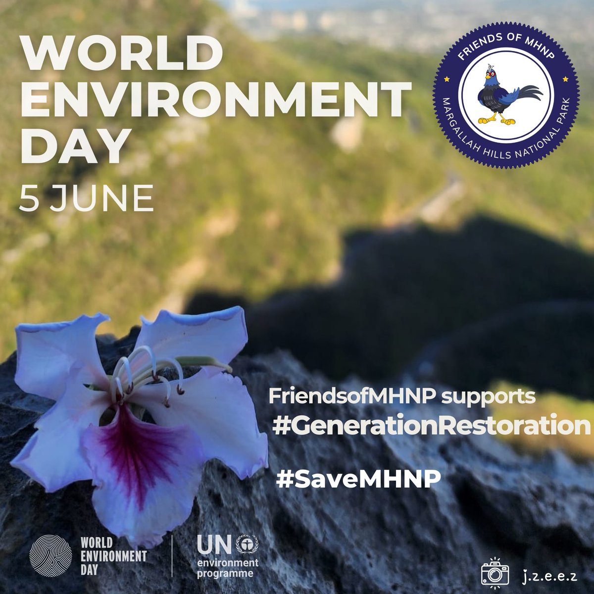 Happy World Environment Day! 
Remember that every small action counts. Let’s work together and make our planet Earth a greener and cleaner place.

#SaveMHNP  #WorldEnvironmentDay2024 #GenerationtRestoration
<a href="/TassadaqMalik5/">Tassadaq Malik</a>
<a href="/rinasaeed/">Rina S Khan Satti</a>