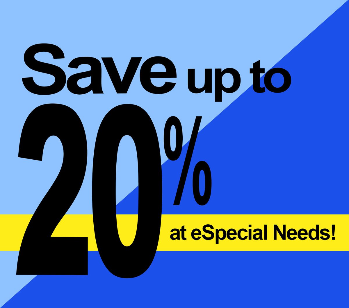 eSpecialNeeds's tweet photo. As outdoor temperatures increase, 🥵 our prices help you keep your cool. 😎 Browse Brands We Love and Everyday Deals to save up to 20% off today! https://t.co/PooDxbid46