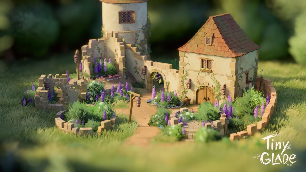 StarburstSorbet's tweet photo. Really enjoying playing with this demo and super excited to see the full game~  #tinyglade #pouncelight https://t.co/JdtnZHkZAb