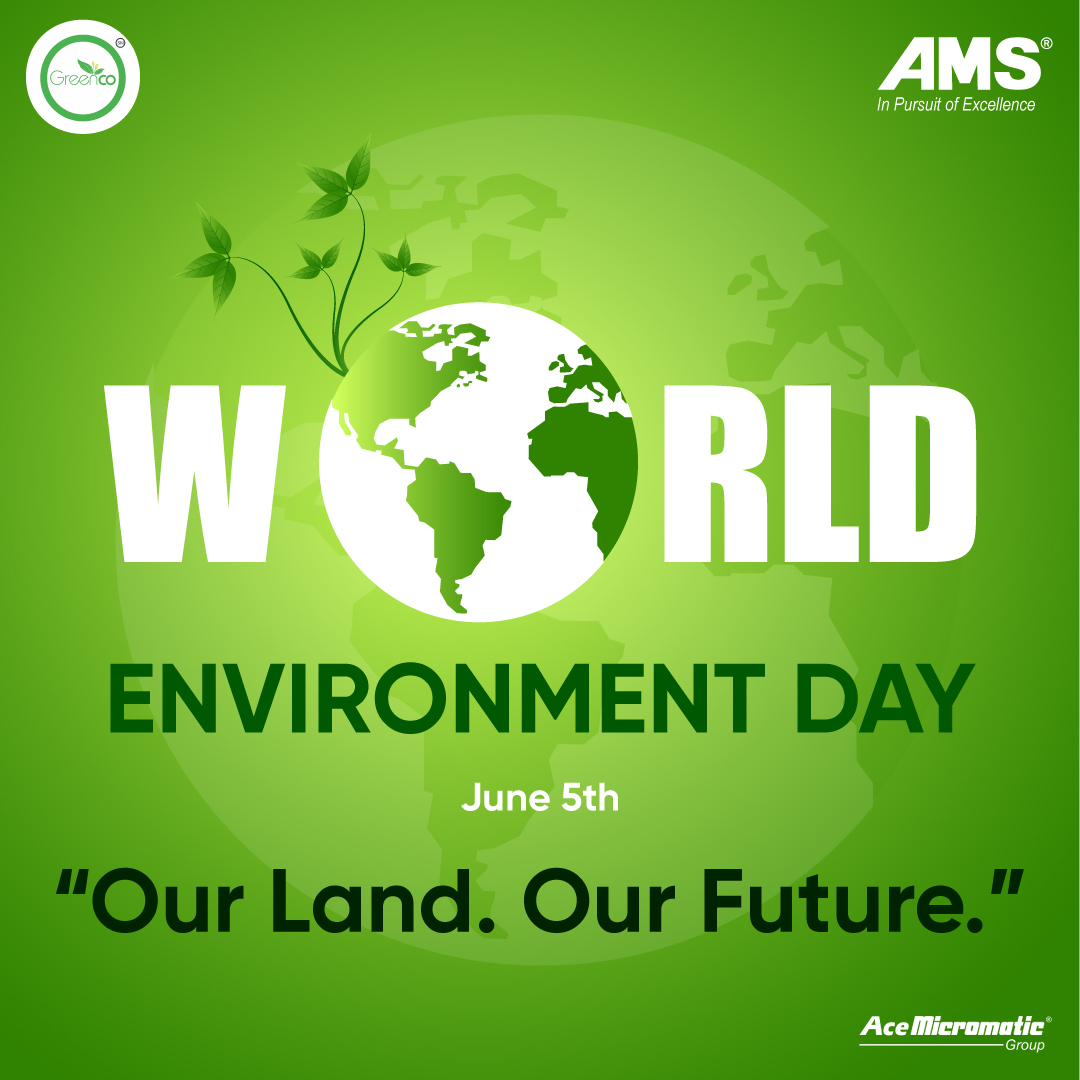 AceMfgSystems's tweet photo. The theme for World Environment Day 2024 is 'Land restoration, desertification, and drought- resilience which highlights critical environmental challenges affecting communities and ecosystems worldwide.
#WorldEnvironmentDay #landpollution #EnvironmentalAwareness #AceMicromatic https://t.co/0HMiLce1Mn